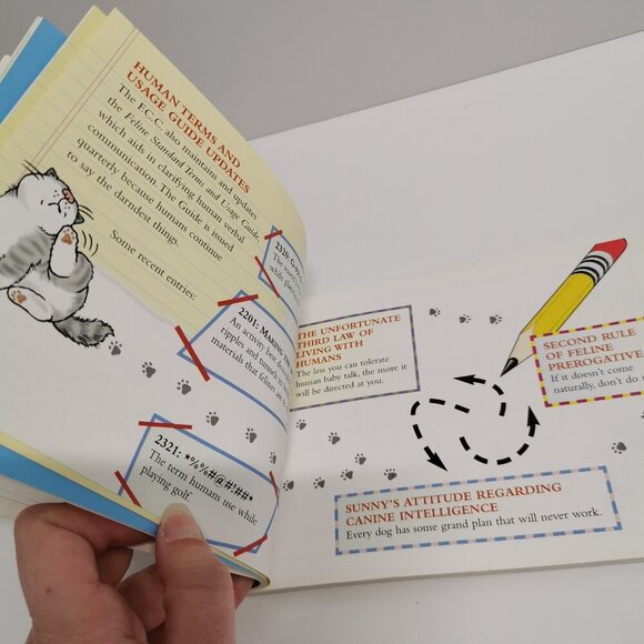 Cats Rule Book Illustrated Setsu Broderick Cat Lovers Kittens Quotes Funny - Picture 8 of 10